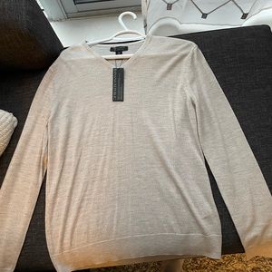 NWT BR Merino Wool long sleeve shirt